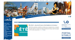 Desktop Screenshot of mairie-annonay.fr